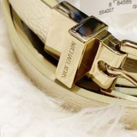 Michael Kors Wraparound Double Wrap Gold Belt US Small Medium - Picture 10 of 10